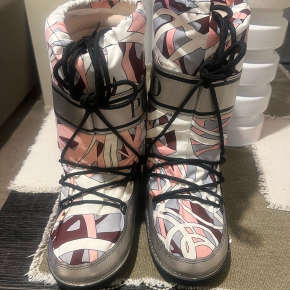 Emilio Pucci snow boots - Picture 1 of 9